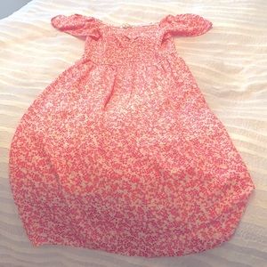NWOT-Cute Nordstrom dress, pink, strapless and flowy.